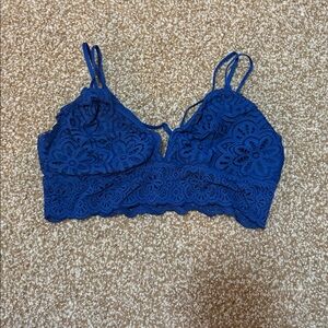 Aerie Blue Lace Bralette
